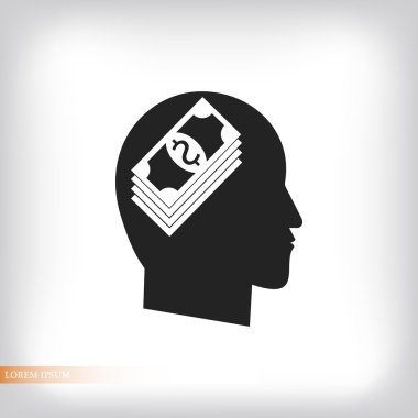 Para simgesi düşünüyorum 