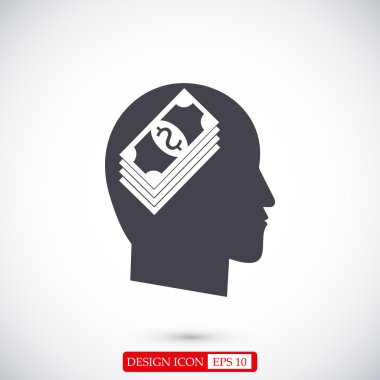 Para simgesi düşünüyorum 