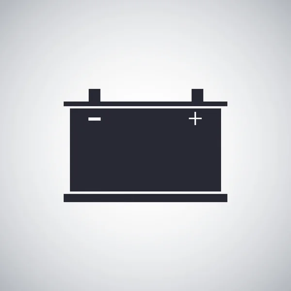 Car battery icon — Stock Vector