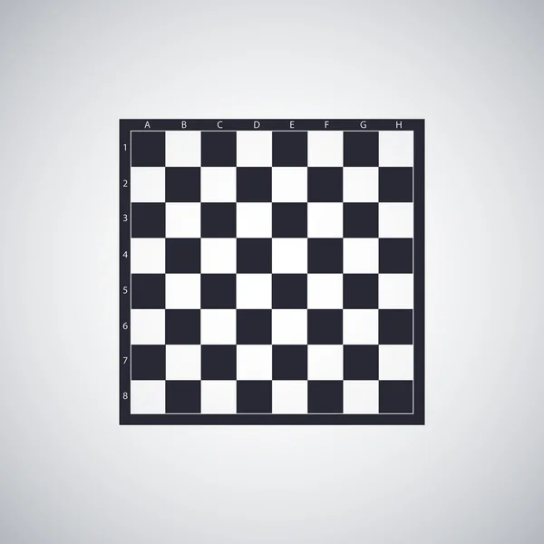 Επίπεδη εικονίδιο σκάκι — Διανυσματικό Αρχείο