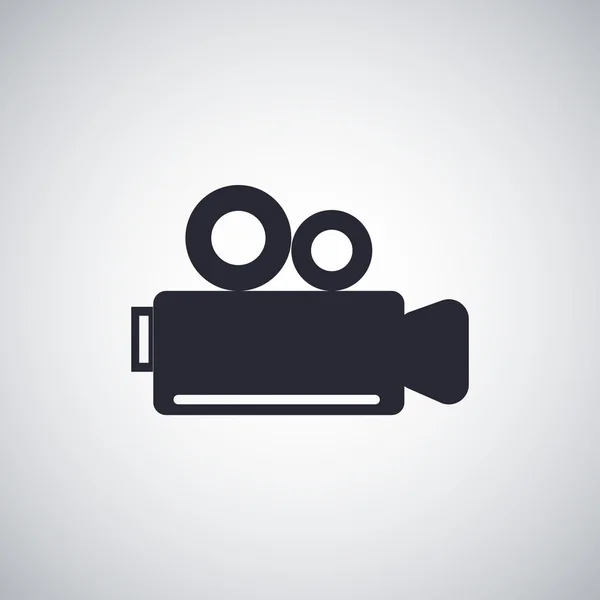 Icono de cámara de vídeo — Vector de stock