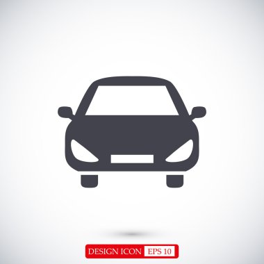 Arabayı düz simgesi