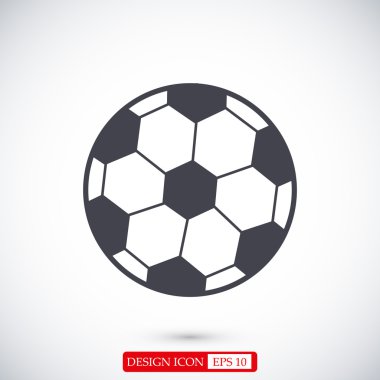 Klasik futbol topu simgesini