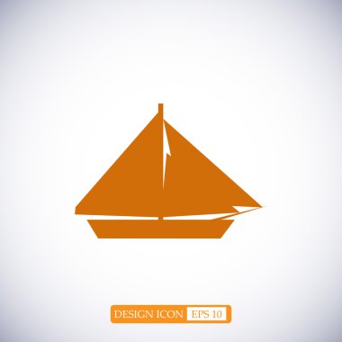 Yelken tekne simgesi