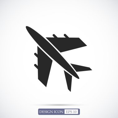 Düzlem Düz Simgesi