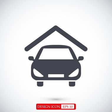 Arabayı düz simgesi