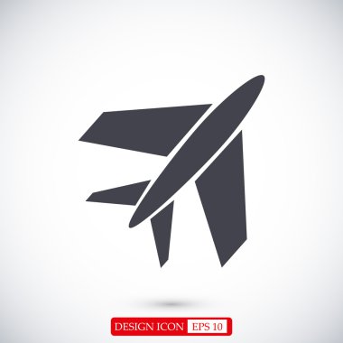 Düzlem Düz Simgesi