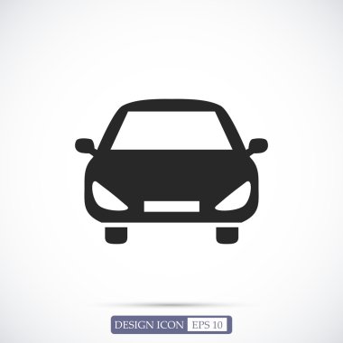 Arabayı düz simgesi