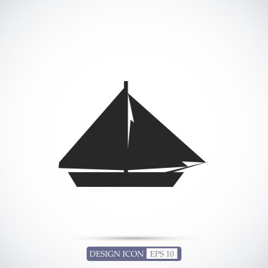 Yelken tekne simgesi