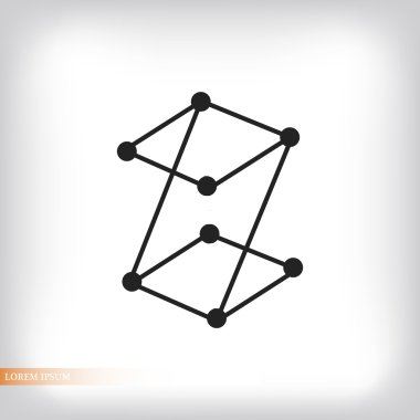  Z harfi düz simgesi