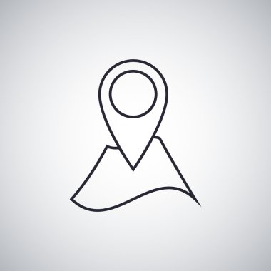 Navigator Kılavuzu düz simgesi