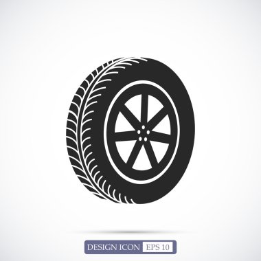 Direksiyonu düz simgesi