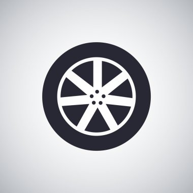 Direksiyonu düz simgesi