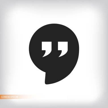 Alıntı düz simgesi