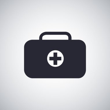 ilk yardım çantası simgesini