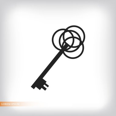 anahtar işareti simgesi