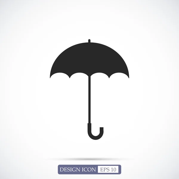 Umbrella flat icon — Stock Vector