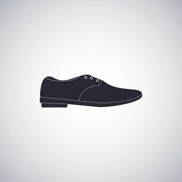 Значок плоской обуви — стоковый вектор