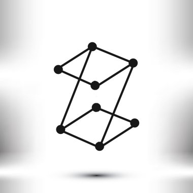 Z harfi vektör simgesi