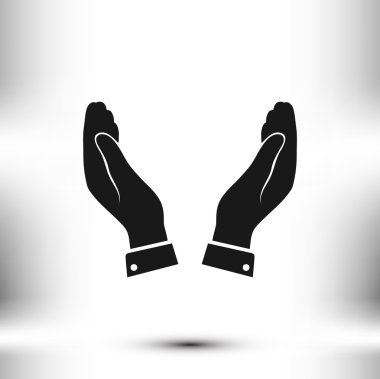 eller vektör simgesi