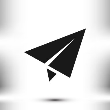 uçak vektör simgesi
