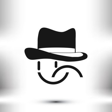 gülümseme vektör simgesi