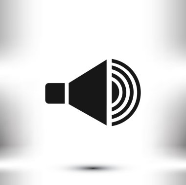 hoparlör vektör simgesi