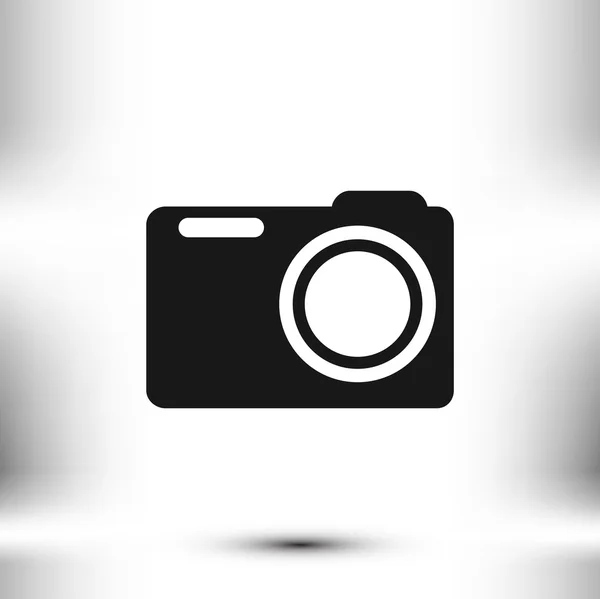 Icono de cámara fotográfica — Vector de stock