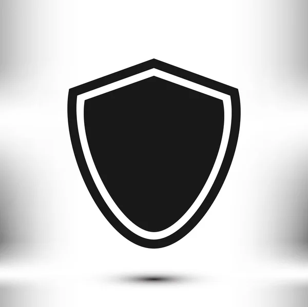 Defence shield icon — Stock Vector
