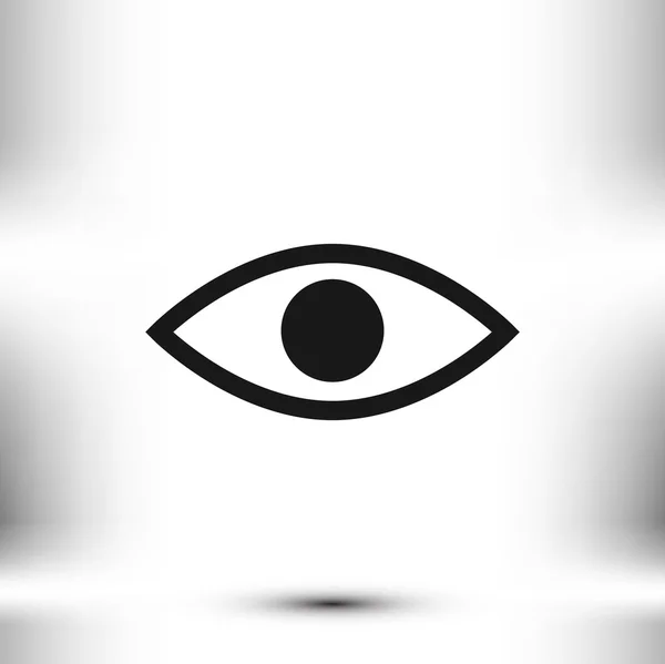 Icono del ojo humano — Vector de stock