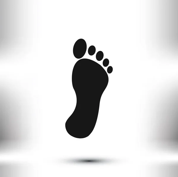 Footprints vector icon — Stock Vector