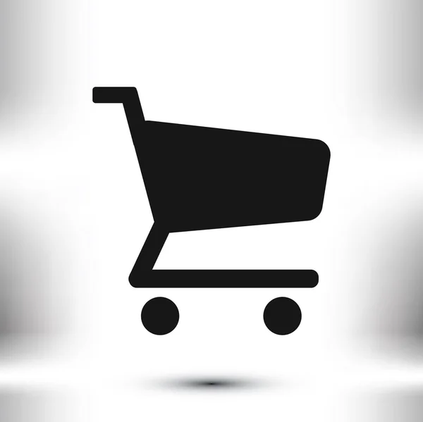 Icono del carrito de compras — Vector de stock