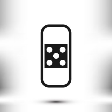 Bandaj vektör simgesi