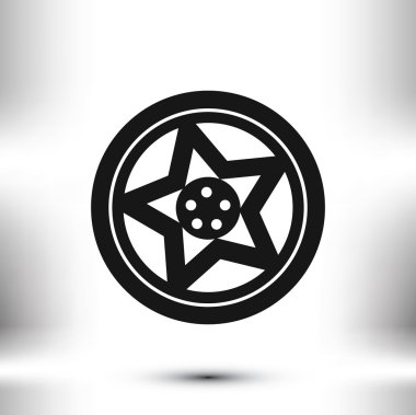 tekerlek disk simgesi