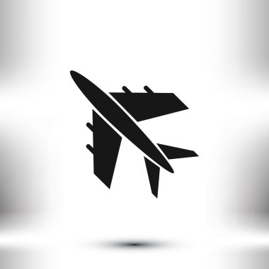 uçan uçak simgesi