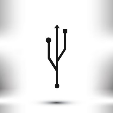 USB sembolü simgesi