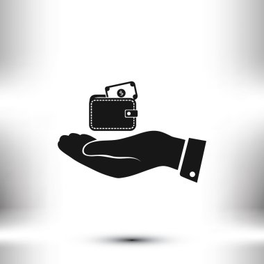 M-cüzdan'el simgesi