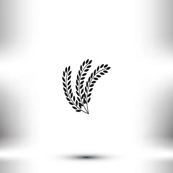 Пшениця векторної icon — стоковий вектор