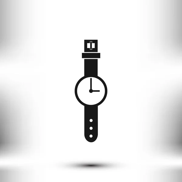 Reloj de mano icono vector — Archivo Imágenes Vectoriales