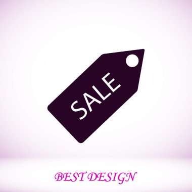 Satılık etiketi simgesi