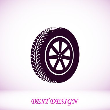 araba tekerlek simgesi