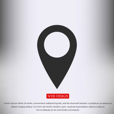 Internet düz simgesi 