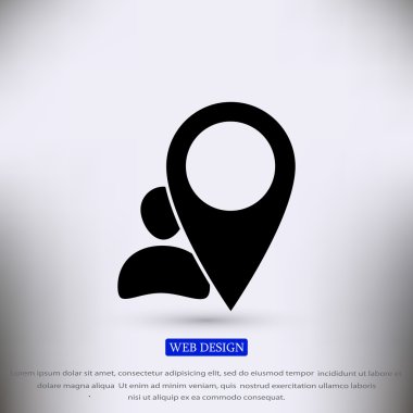 harita işaretçi simgesi