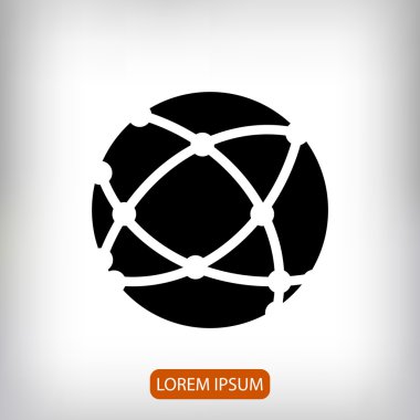 Küresel teknoloji simgesi