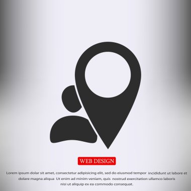 harita işaretçi simgesi