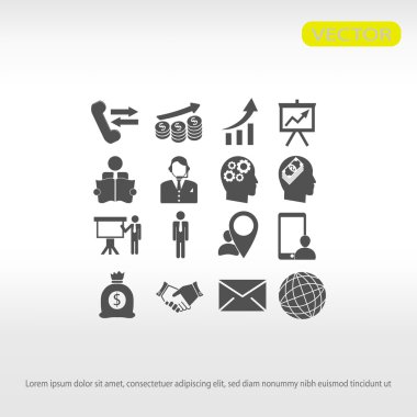 iş simgeleri ayarlandı