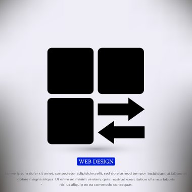 Infographic küpleri okları ile tarz