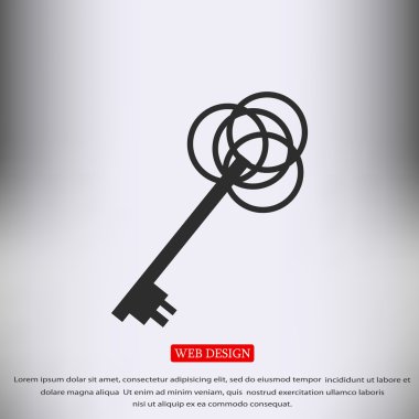 anahtar işareti simgesi