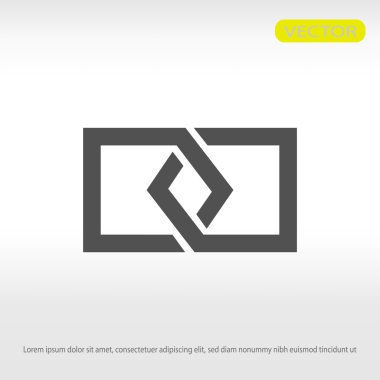 düz bağlantı simgesi 