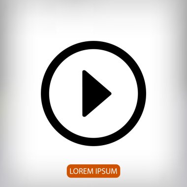 düz simgesi oynamak